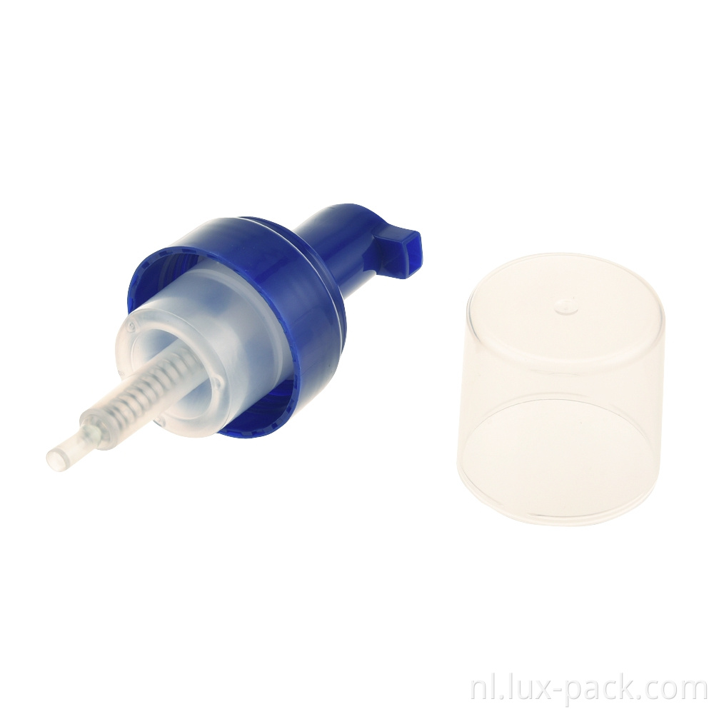 Vloeibare hand wassen waterpomp schuimende pompspomp flessen zeep plastic bpa vrij